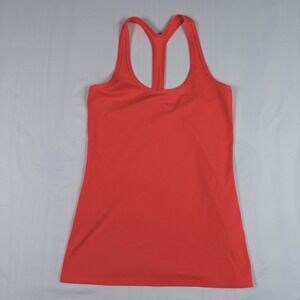 The North Face Trail Womens Racerback Tank Top Sz M Neon Pink Lightweight